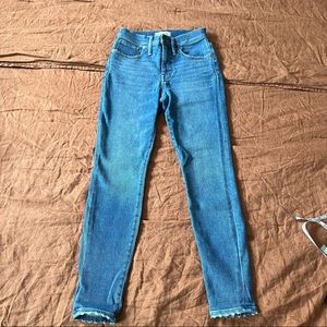 Madewell 9” High Rise Skinny Jeans